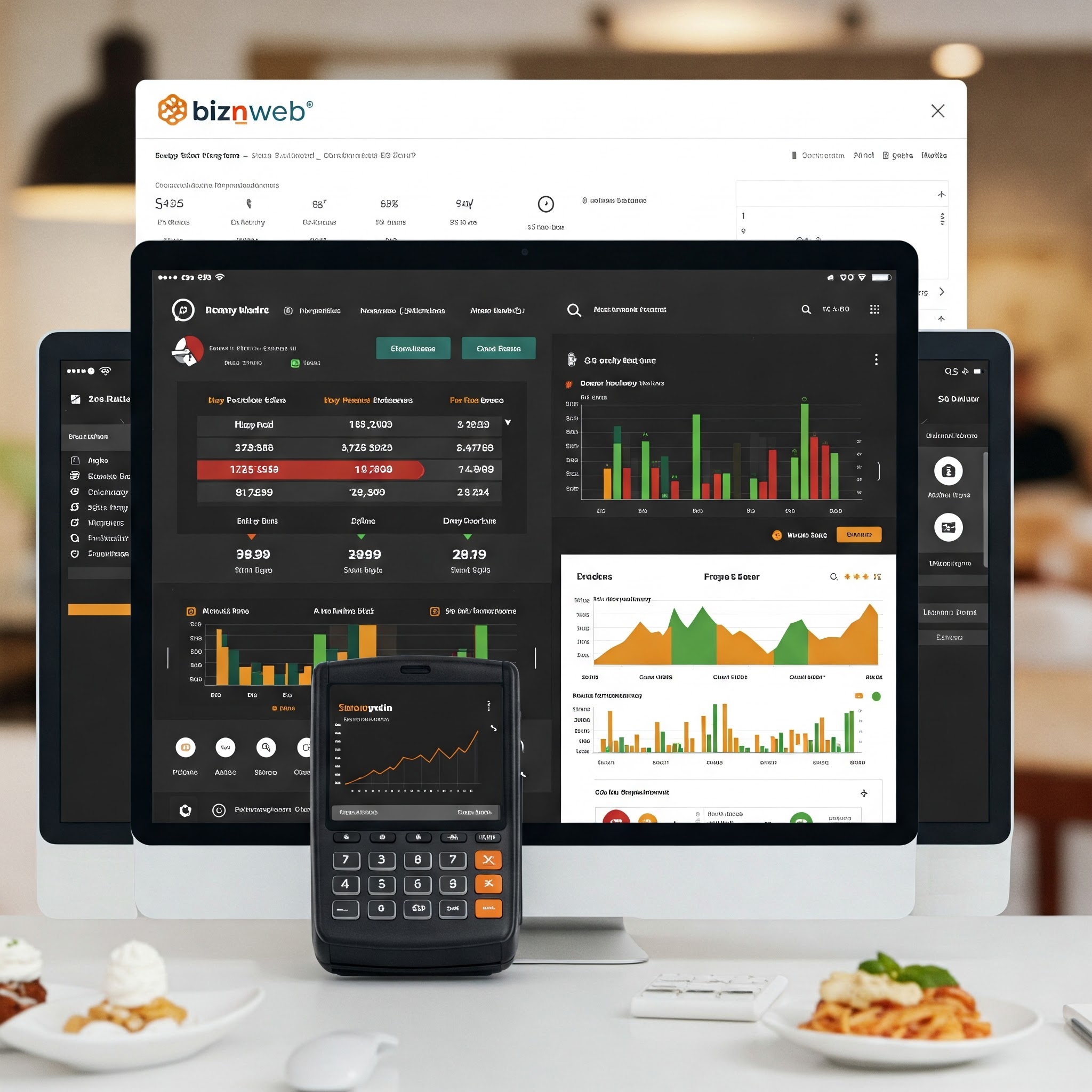 Close-up of a bakery shop